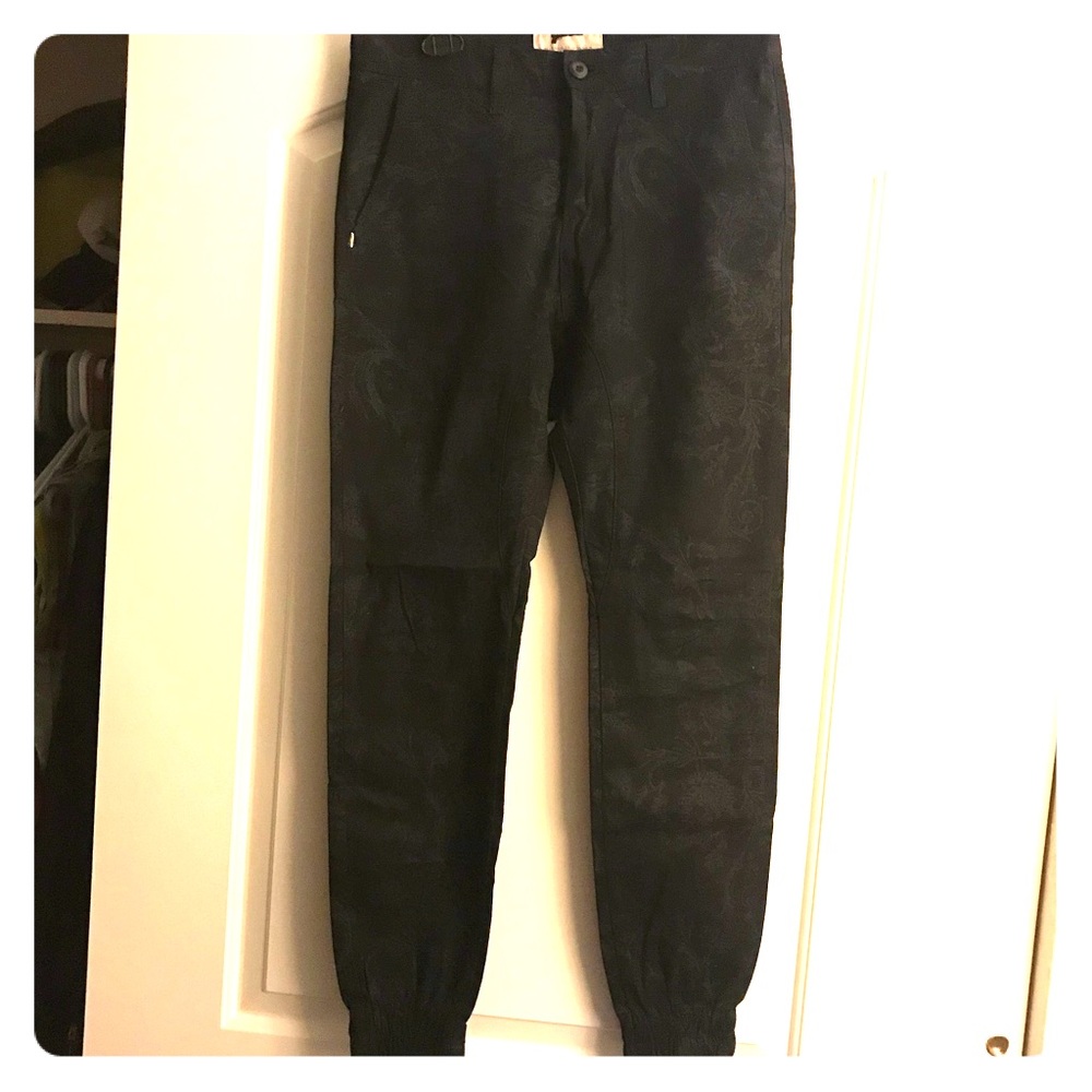 Golden Denim Joggers